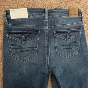 American Eagle Outfitters Men's Classic Blue Skinny Jeans
